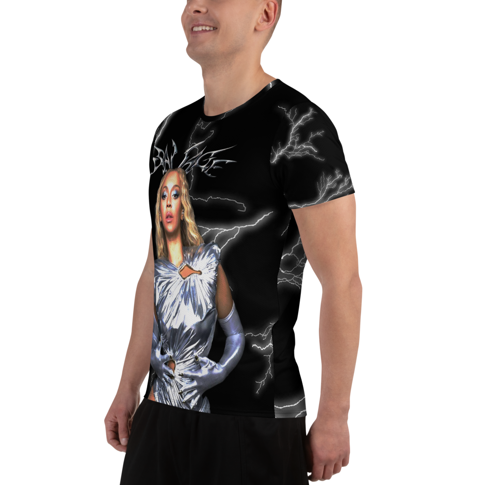 Beyoncé  All-Over Print Men's Athletic T-shirt