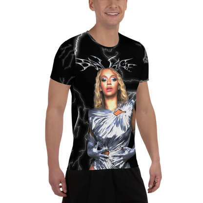 Beyoncé  All-Over Print Men's Athletic T-shirt