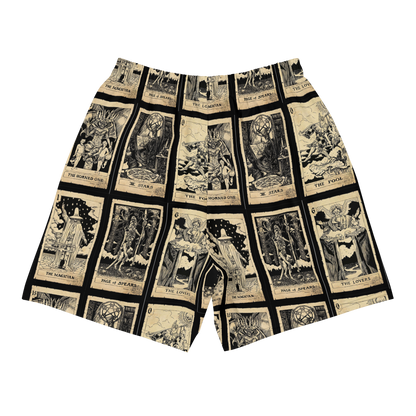 Tarot collage Men's Recycled Athletic Shorts