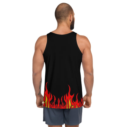 Fire Unisex Tank Top