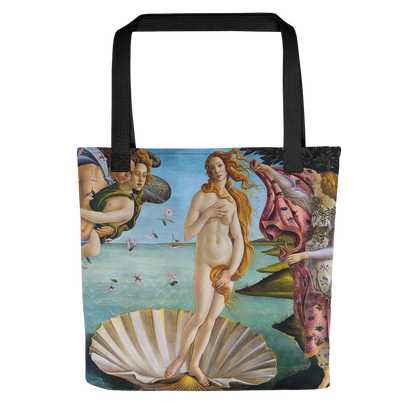 The birth of Venus Tote bag