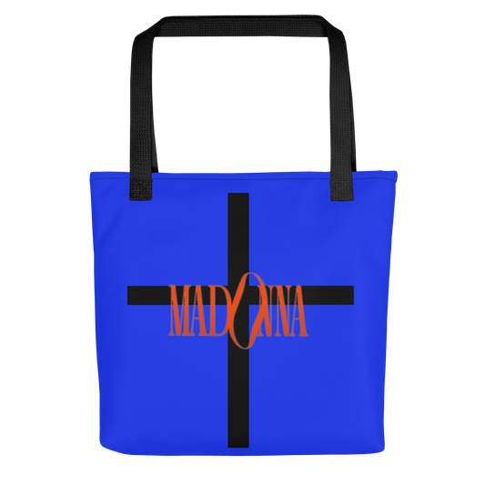 Madonna on Blue. Tote bag