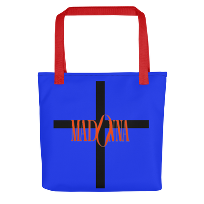 Madonna on Blue. Tote bag