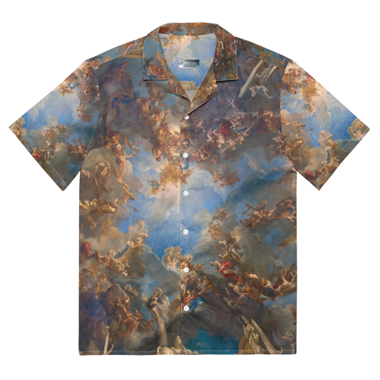 The Sky Unisex button shirt