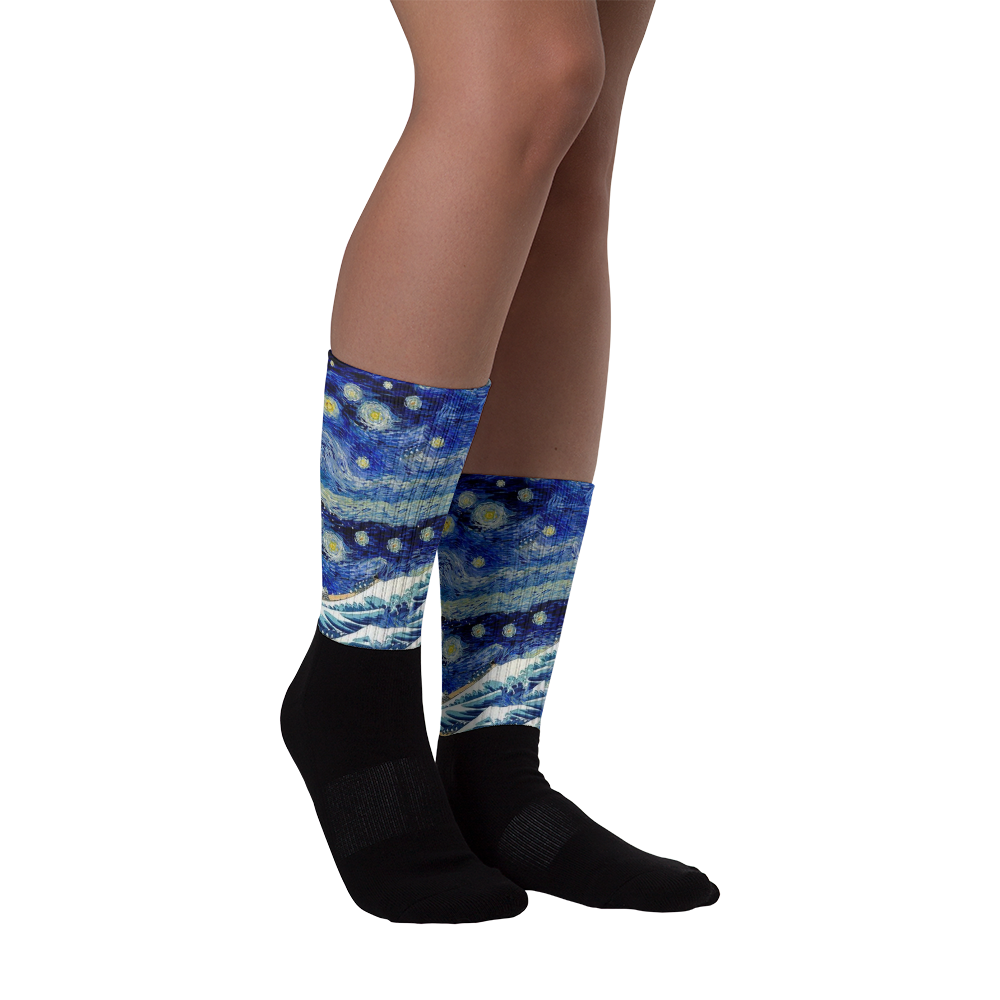 The Starry Night Socks