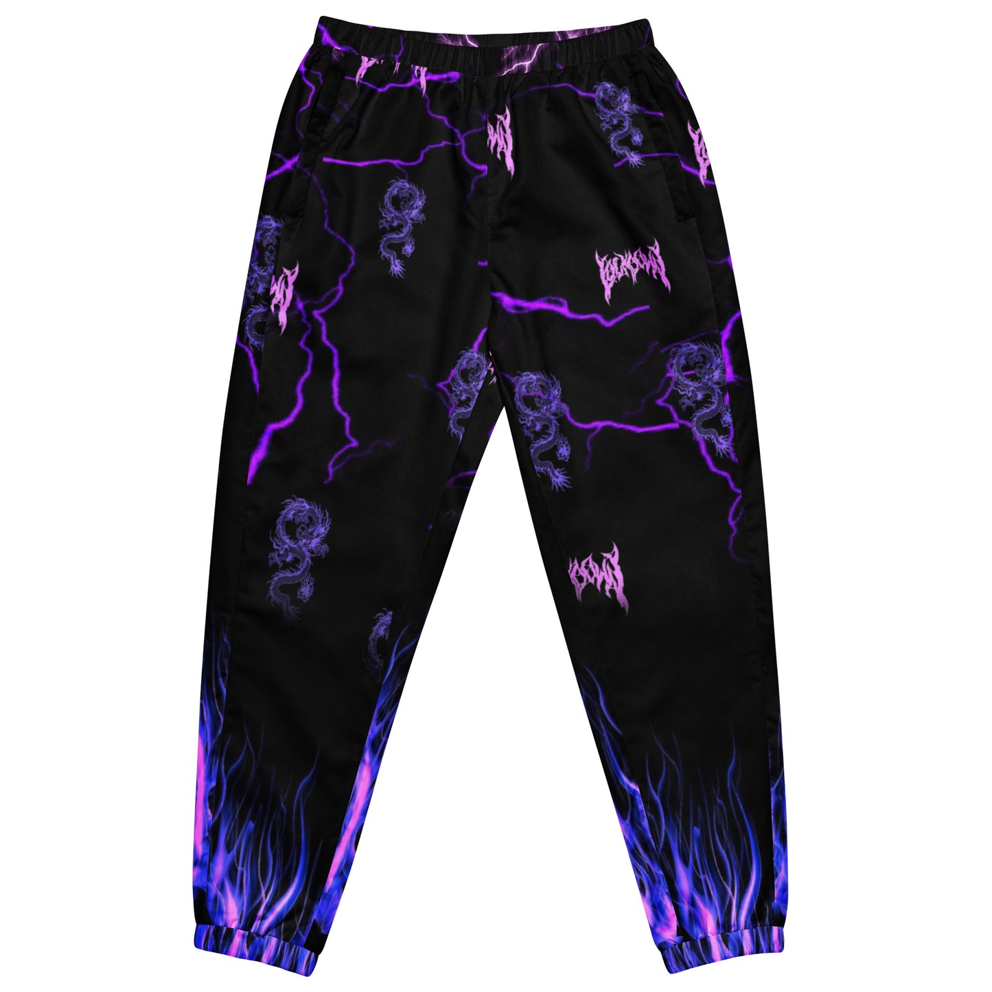 Stormy Punk track pants Full-Print