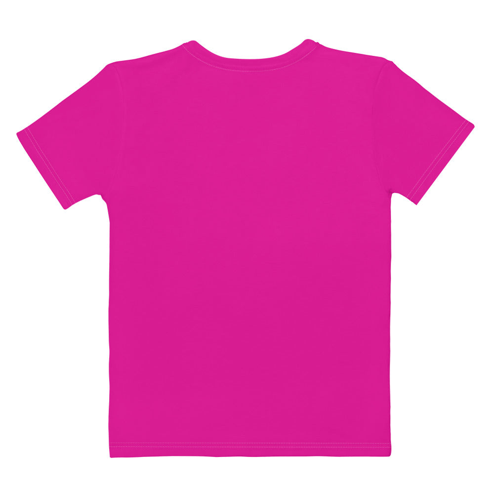 Madonna on Pink Women's T-shirt