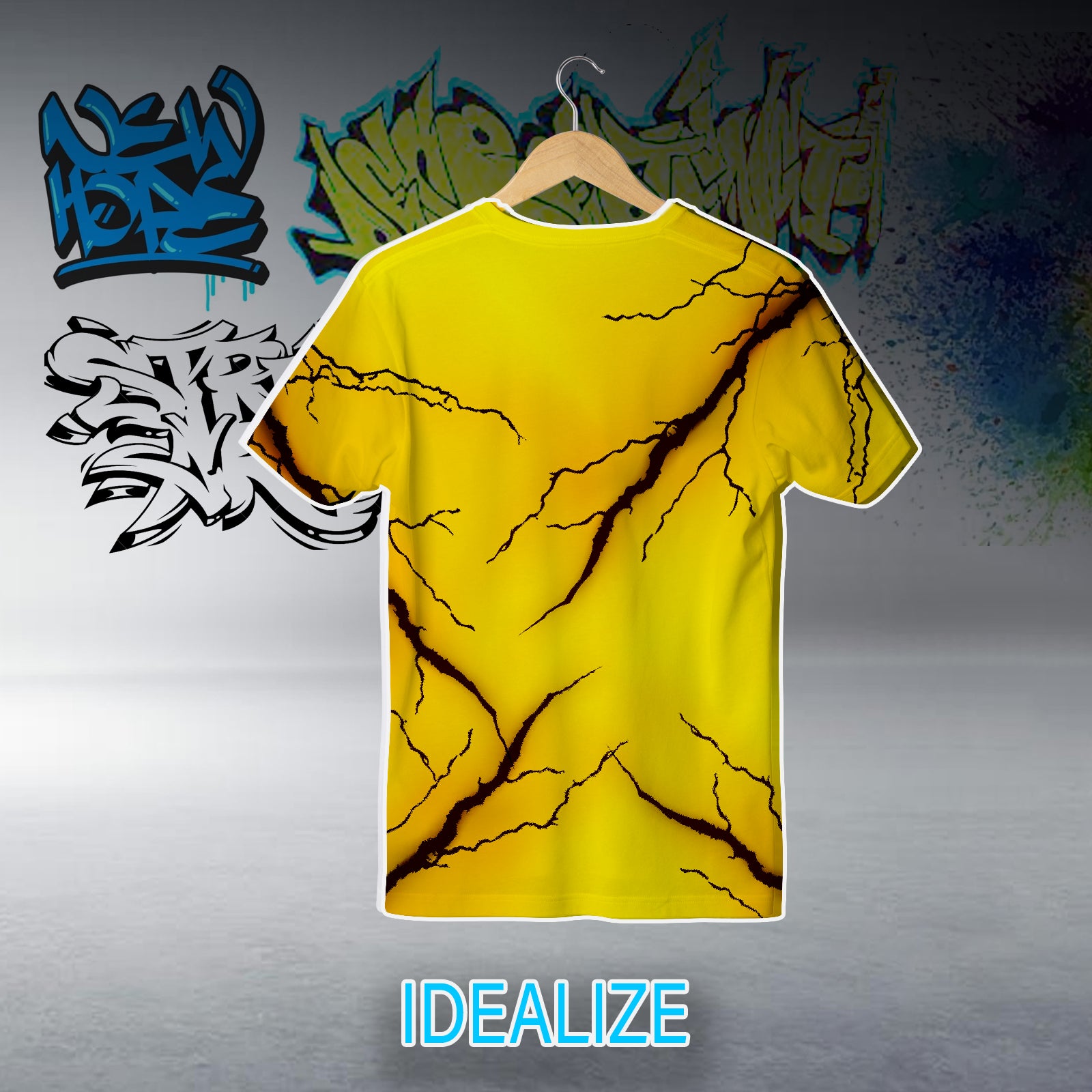 Yellow billie eilish sales shirt