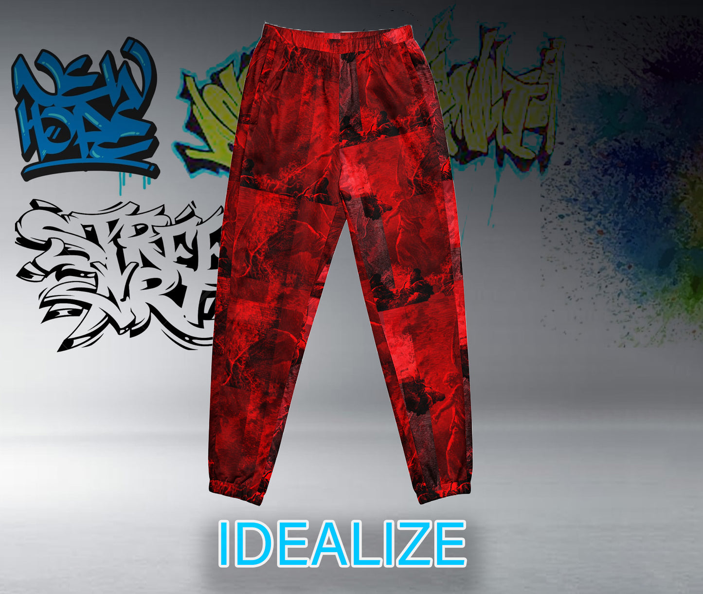 The Red Judgment track pants